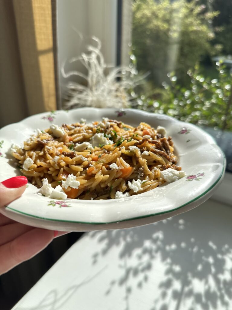 orzo-těstovinová rýže